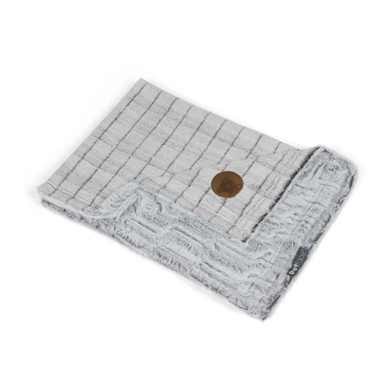 Petface White Plush Comforter Blanket